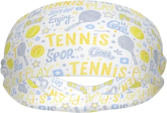 Alt view image 2 of 7 - Sports Headband Moisture Wicking Sweatband for Men Women Running Cycling Yoga Fitness Workout