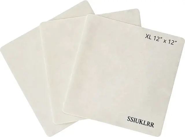Main image of 3 Pack Eyeglass Lens Cleaning Cloths,Microfiber Glass Cleaning Cloths for Glasses,11.81X11.81 in Streak-Free Safest Cloth for VR/AR,Screens,Cameras,Phone,Eyeglasses,TV Screens,Lenses,Tablets (3 Pack)