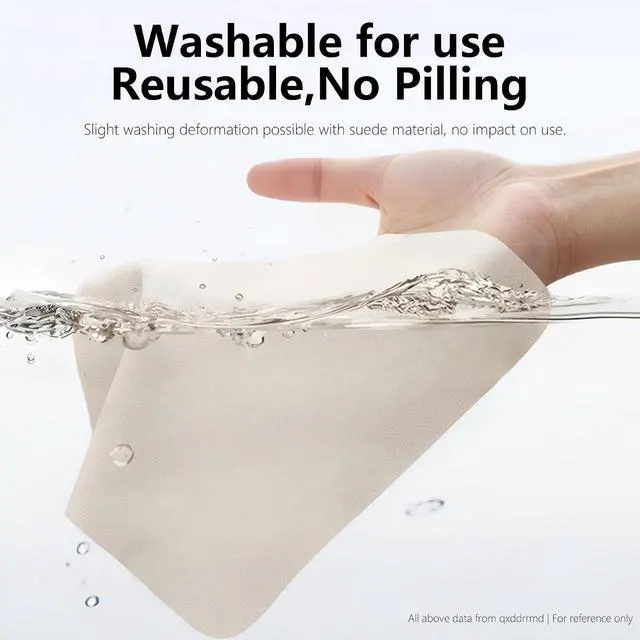 Alt view image 7 of 7 - 3 Pack Eyeglass Lens Cleaning Cloths,Microfiber Glass Cleaning Cloths for Glasses,11.81X11.81 in Streak-Free Safest Cloth for VR/AR,Screens,Cameras,Phone,Eyeglasses,TV Screens,Lenses,Tablets (3 Pack)