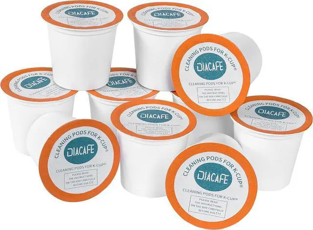 Main image of Fit for Keurig Cleaning Pods 10 Pack Descaler for Keurig Coffee Machines 1.0 & 2.0, K cup Cleaning Pods, K cup Cleaner Descaler Coffee Stain Remover