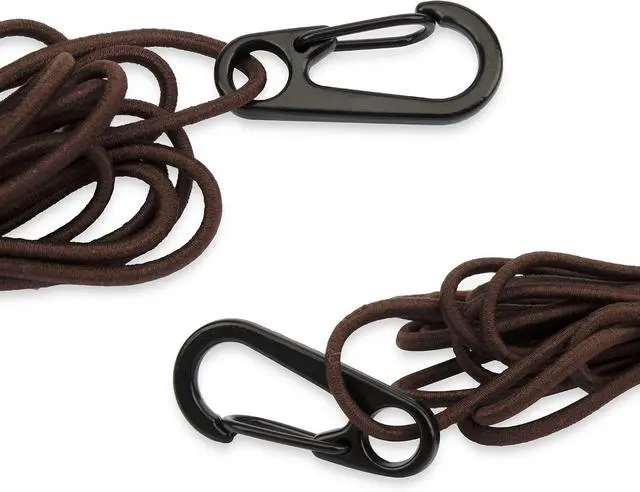 Alt view image 5 of 6 - SWATOM Small Mini Carabiner Clip Tiny Spring Snap Hook Keychains Micro Carabiners for Paracord EDC Alloy Key Rings Outdoor Hiking Fishing Camping Backpack Accessories