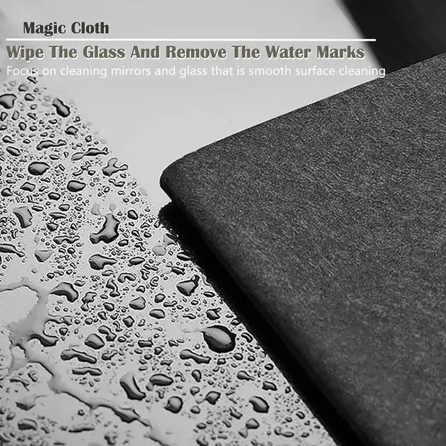 Alt view image 2 of 7 - 5pcs 9×7 Inch Real Magic Cloth | Thickened Magic Cleaning Cloth Microfiber Magic Cleaning Cloth for Mirror, Glass, Window and Cars