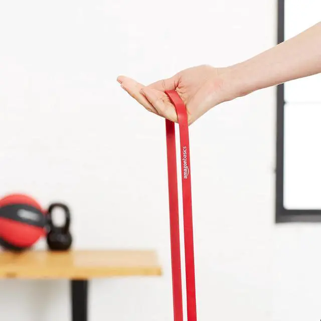 Alt view image 5 of 6 - Amazon Basics Resistance Pull-Up Bands for Exercise, Workout, Stretching and Muscle Training