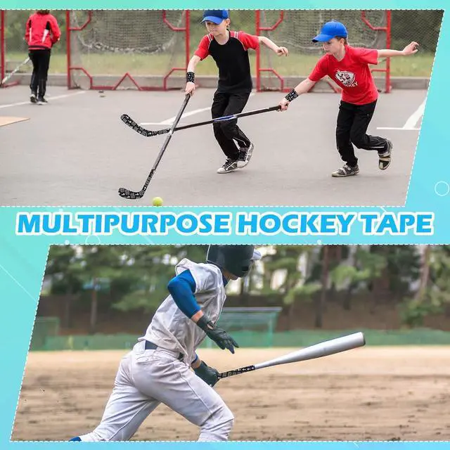 Alt view image 2 of 7 - Halloscume 2 Rolls Hockey Tape Cross 15 Yard Bat Grip | Christian Faith Grip for Baseball Lacrosse Softball Bats, Fun Sports Gift, Athletic Wraps Adhesive Non-slip Hockey Supplies