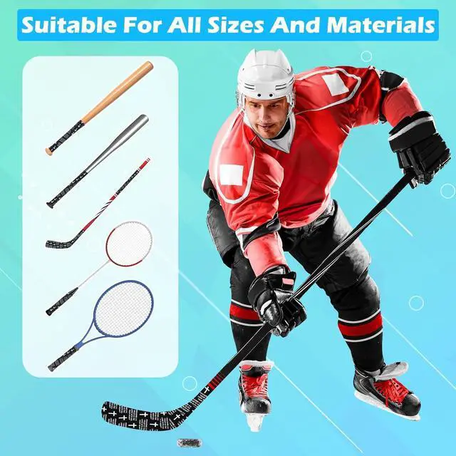 Alt view image 5 of 7 - Halloscume 2 Rolls Hockey Tape Cross 15 Yard Bat Grip | Christian Faith Grip for Baseball Lacrosse Softball Bats, Fun Sports Gift, Athletic Wraps Adhesive Non-slip Hockey Supplies
