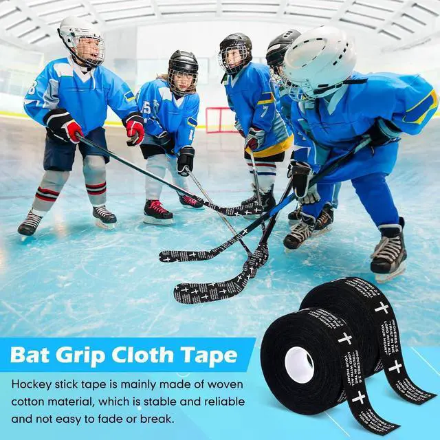 Alt view image 6 of 7 - Halloscume 2 Rolls Hockey Tape Cross 15 Yard Bat Grip | Christian Faith Grip for Baseball Lacrosse Softball Bats, Fun Sports Gift, Athletic Wraps Adhesive Non-slip Hockey Supplies