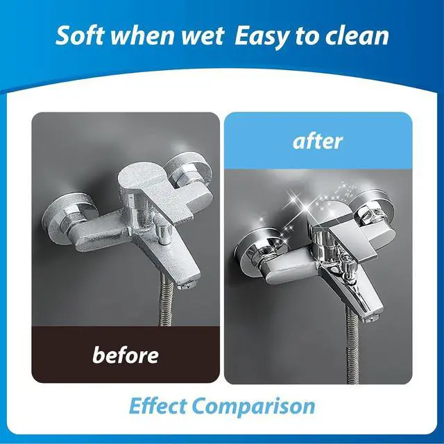 Alt view image 2 of 7 - Thickened Magic Cleaning Cloth for Glass, 5Pcs Microfiber Cloth | Reusable Lint Streak Free Cleaning Rags Wipes for Windows, Cars, Mirrors