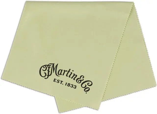 Main image of Martin Microfiber Polishing Cloth | Soft, Sustainable Cleaning for All Instrument Finishes | Made with Recycled Materials