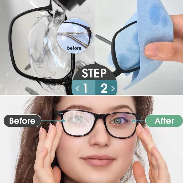 Alt view image 5 of 6 - CONLI 12 Pack 20x20cm/8x8 Large Microfiber Cleaning Cloth for Eyeglasses Luxury Suede Glass Cleaning Cloth Glasses Cleaner for Eye Glass Lens Cleaning Gentle and Lint-Free