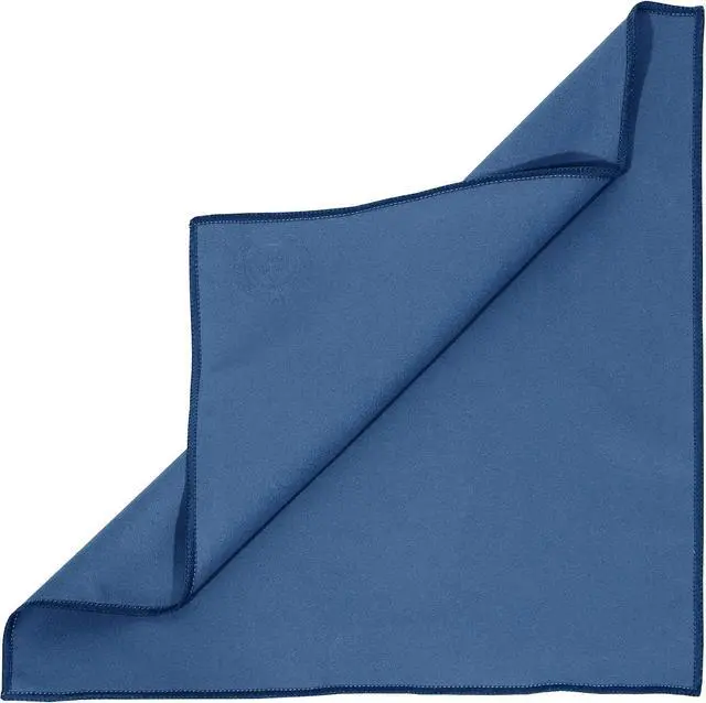 Alt view image 3 of 3 - MI&VI Synthetic Chamois Microfiber Instrument Cleaning & Polishing Cloth for Violin, Viola, Cello, Bass, Guitar, Piano, Saxophone, Flute 12x12in (Navy-Blue)