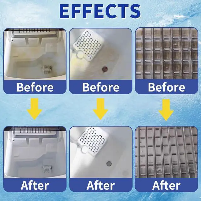 Alt view image 2 of 7 - Ice Maker Cleaner and Descaler - Ice maker cleaning tablets mini size, compatible with all major brands, safe and nickel-free descaler, suitable for countertop, portable, and commercial ice makers.