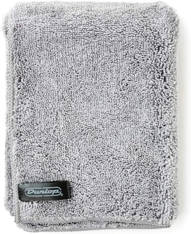 Main image of Jim Dunlop Plush Microfiber Cloth 16x16 Inches Guitar Cleaning and Care Product (5435)