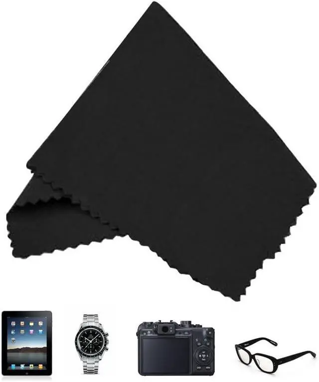 Alt view image 6 of 7 - Eco-Fused Microfiber Cleaning Cloths - 12 Pack - for Cleaning Glasses, Spectacles, Camera Lenses, iPad, Tablets, Phones, iPhone, Android Phones, Laptops, LCD Screens and Other Delicate Surfaces