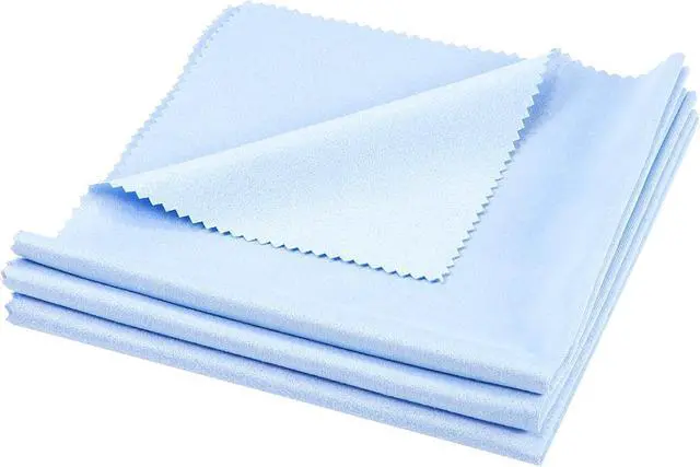 Main image of AIEX 3pcs 11.8x11.8inch Instruments Cleaning Cloths (Blue) | Universal Soft Microfiber Clean Cloths String Instrument Polishing Cloth for Guitar Violin Piano Brass Trumpet Sax Flute