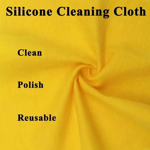 Alt view image 3 of 6 - Silicone Gun Cleaning Cloth, 7.87" x 7.87" Guns Cleaning Rags Reusable for Gun Cleaning/Polishing Silicon Rags/Rust Wipes
