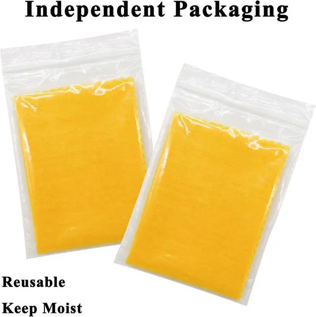 Alt view image 6 of 6 - Silicone Gun Cleaning Cloth, 7.87" x 7.87" Guns Cleaning Rags Reusable for Gun Cleaning/Polishing Silicon Rags/Rust Wipes