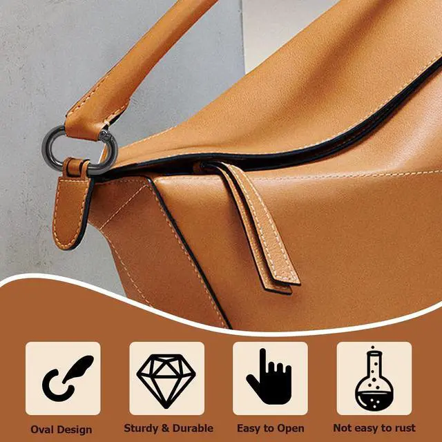 Alt view image 7 of 7 - Oval Carabiner Clip
