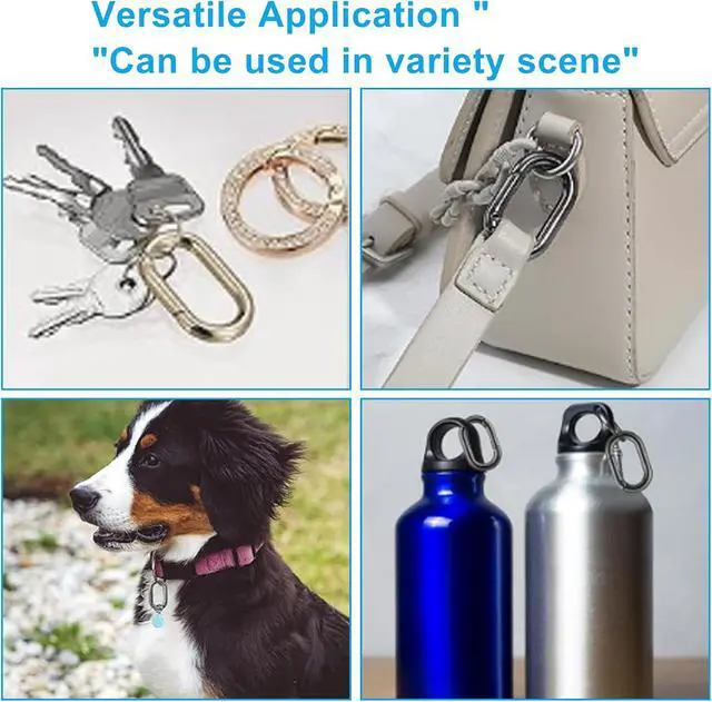 Alt view image 6 of 7 - Oval Carabiner Clip