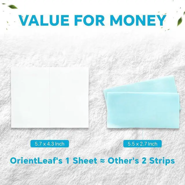 Alt view image 7 of 7 - OrientLeaf Laundry Detergent Sheets Fragrance Free, Eco-Friendly, Powerful Cleaning, Up to 160 Loads (80 Sheets), Hypoallergenic Laundry Soap Sheet for Travel and Home Washing