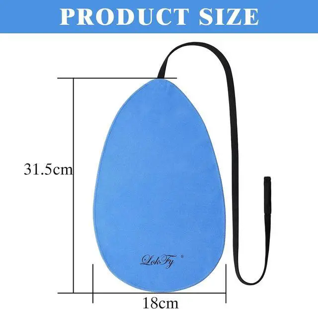Alt view image 3 of 7 - Cleaning Cloth for Inside Tube Suitable for Clarinet Piccolo Flute Sax Saxophone (Blue)
