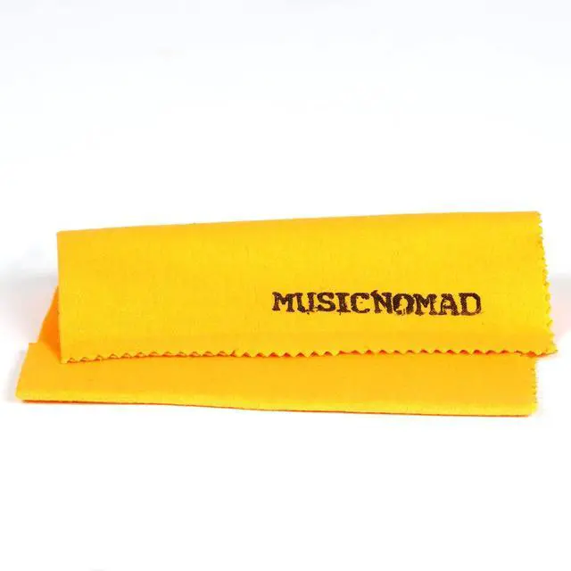 Alt view image 2 of 2 - MusicNomad MN200 All Purpose Non-Treated Flannel Polishing Cloth 11" x 15" | Soft, Non-Treated Flannel Cloth Safely Removes Dust and Polish Residue