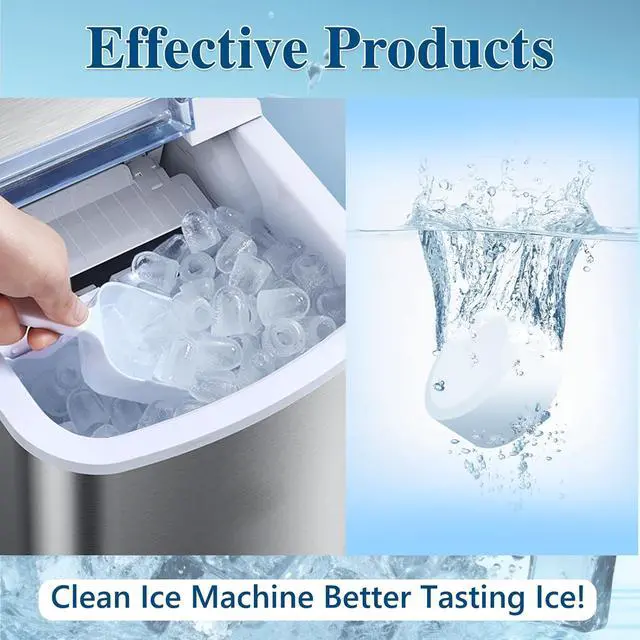 Alt view image 7 of 7 - Ice Machine Cleaner Descaler Tablets-36Pack Ice Maker Cleaner | Compatible with Frigidaire, Opal, GE Profile, Kitchenaid, Nickel Safe Scale Remover for Countertop, Nugget Ice Makers