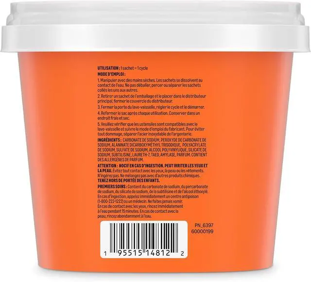 Alt view image 6 of 7 - Amazon Basics Dishwasher Detergent Pacs, Fresh Scent, 78 Count