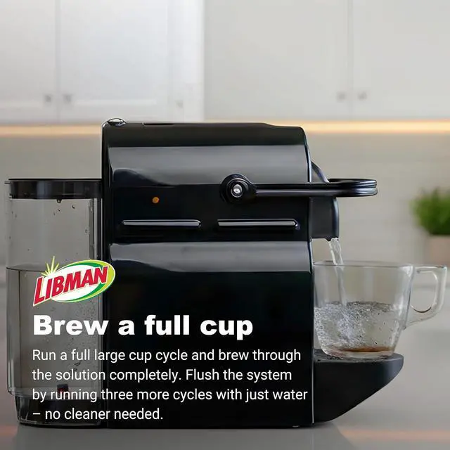 Alt view image 5 of 6 - Libman Liquids Coffee Machine Descaler and Cleaner