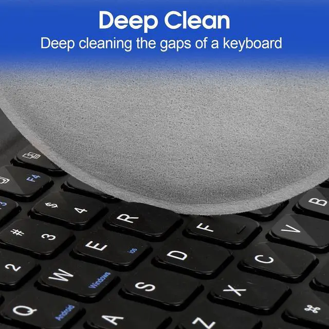 Alt view image 4 of 7 - HoYiXi Microfiber Screen Cleaning Cloth for Laptops, Computer, Tablets, TV, Cellphone, Camera,Kindle eReaders,iPad, iPhone, Mac Book, Car Screen,Monitors,Smartscreen,Premium Polishing Cloth,Grey