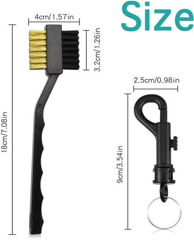 Alt view image 4 of 5 - Golf Brush and Groove Cleaner