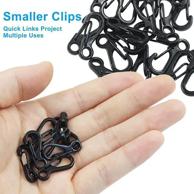 Alt view image 4 of 5 - Mini Carabiner Clip