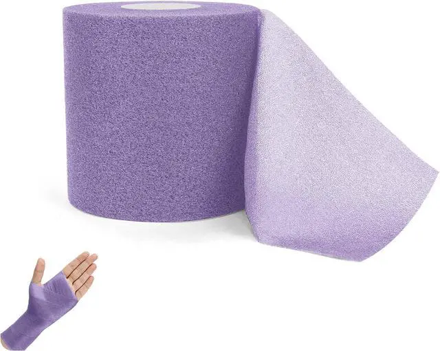 Main image of Pre Wrap,Prewrap,Pre Wrap Athletic,Prewrap Athletic Tape,Pre Wrap for Hair Soccer,Prewrap Athletic Tape for Hair,Athletic Wrap,Soccer Pre Wrap,Pre Wrap Tape,Foam Wrap,Athletic Prewrap (Purple)