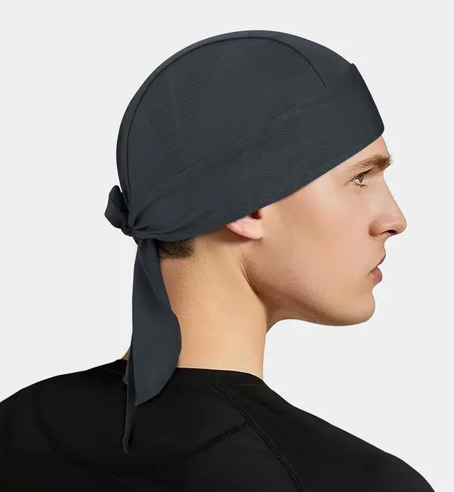 Alt view image 6 of 7 - GXCROR Sports Bandanas Cap Skull Caps for Men Breathable Women Skull Cap Helmet Liner