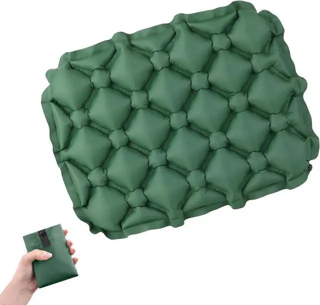 Main image of Azarxis Inflatable Seat Cushion Travel Portable Lightweight Air Stadium Seat Pad Chair Pad with Storage Bag for Airplane Camping Bleacher Hiking Office Outdoor