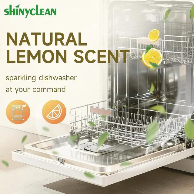 Alt view image 7 of 7 - Heavy Duty Dishwasher Cleaner & Deodorizer Tablets, 20g*12 Pack | 1 Year supply, dishwasher descaler, septic safe, removes limescale, hard water stains & bad odors to refresh your machine