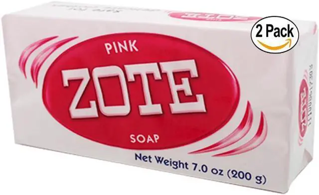 Main image of Zote Soap Pink Bar, 14 Ounce, Light & Fresh Scent, Laundry Detergent