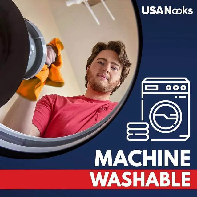 Alt view image 7 of 7 - USANOOKS Microfiber Cleaning Cloth - 8 Pcs 12"x11" - High Performance - 1200 Washes, Ultra Absorbent Towels Weave Grime & Liquid for Streak-Free Mirror (Pack of 8)
