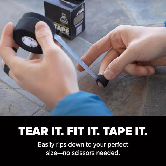 Alt view image 4 of 6 - Friction Labs Athletic Finger Tape, Rock Climbing Tape for Skin Protection | 1.5" Zinc Oxide Tape, Protective Sports Tape, Easy Tear, Strong Stick, Recyclable Packaging, 10 Yards