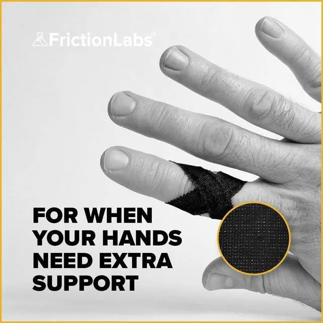 Alt view image 3 of 6 - Friction Labs Athletic Finger Tape, Rock Climbing Tape for Skin Protection | 1.5" Zinc Oxide Tape, Protective Sports Tape, Easy Tear, Strong Stick, Recyclable Packaging, 10 Yards