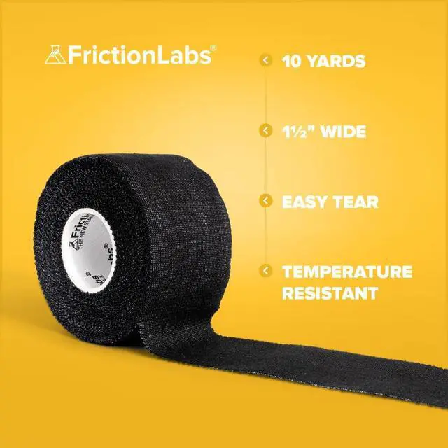 Alt view image 5 of 6 - Friction Labs Athletic Finger Tape, Rock Climbing Tape for Skin Protection | 1.5" Zinc Oxide Tape, Protective Sports Tape, Easy Tear, Strong Stick, Recyclable Packaging, 10 Yards