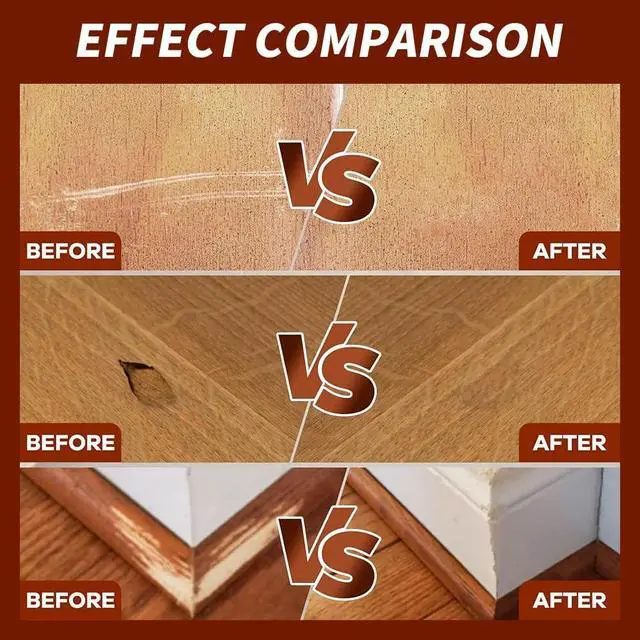 Alt view image 6 of 7 - Furniture Markers Touch Up, Wood Repair Markers Wood Stain Touch-Up Marker Repair Pen for Stains, Scratches, Wooden Floors, Tables, Carpenters Simple Paint Fix(Color:Oak)