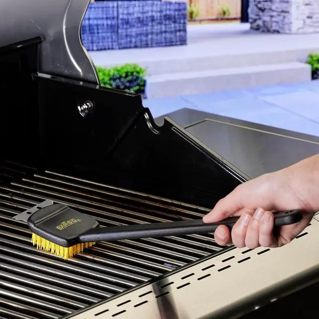 Alt view image 6 of 7 - Mr. Bar-B-Q 18 Deluxe Grill Brush Powered by Scrub Daddy