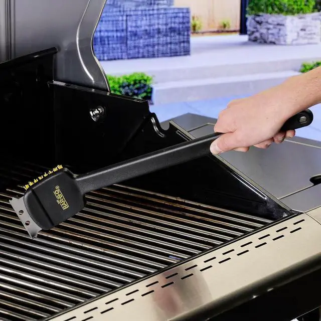 Alt view image 7 of 7 - Mr. Bar-B-Q 18 Deluxe Grill Brush Powered by Scrub Daddy