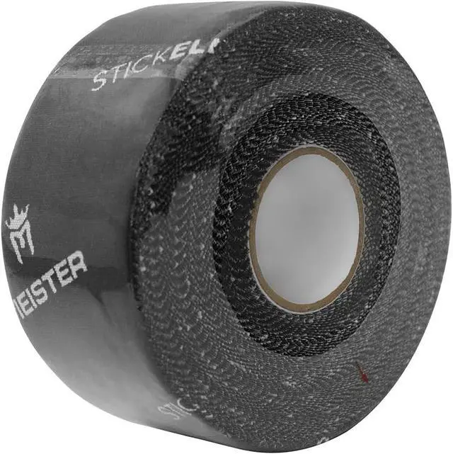 Alt view image 6 of 6 - Meister StickElite Professional Porous Athletic Tape - 15yd x 1.5" - BK - 1 | Breathable rigid sports tape w/ extra sticky grip for bracing ankles, wrists, fingers, hockey sticks, pull-up bars & more