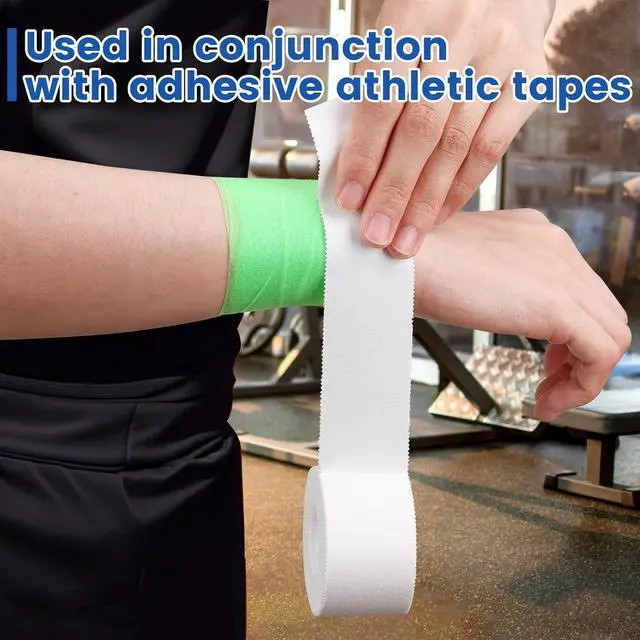 Alt view image 5 of 7 - 9 Pack Pre Wrap Tape, 9 Colors 2.76 Inch x 11 Yards Prewrap Athletic Tape | Pre Wrap Foam Underwrap Tape, Soccer Pre Wrap Tape, Prewrap Tape for Hair, Wrists, Hands, Ankles, Knees