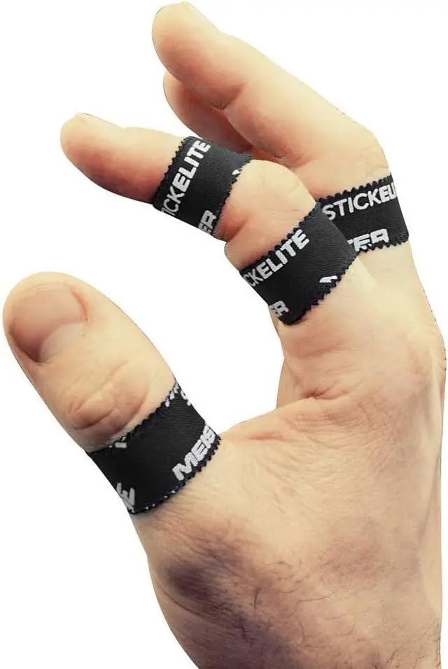 Alt view image 2 of 7 - Meister StickElite Professional Porous Athletic Tape - 15yd x 1/2" - BK - 2 | Extra sticky & breathable finger & toe tape for climbing, BJJ, basketball, volleyball and all sports
