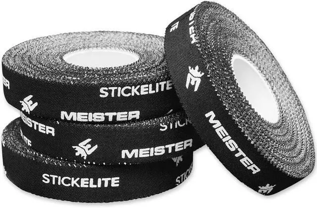 Alt view image 3 of 7 - Meister StickElite Professional Porous Athletic Tape - 15yd x 1/2" - BK - 2 | Extra sticky & breathable finger & toe tape for climbing, BJJ, basketball, volleyball and all sports