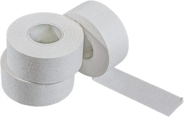 Alt view image 5 of 7 - Vakly Athletic Tape 1 in x 10 yd (3 Pack) Porous Breathable Cloth Sports Tape for Athletic Training, Muscle & Joint Support, Medical Adhesive Tape for Wrists, Ankles & Injuries