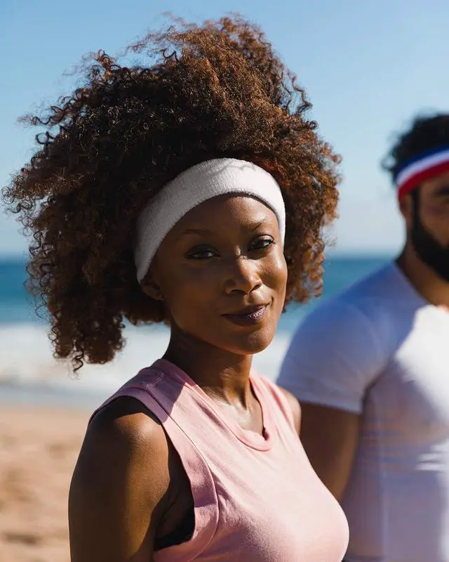 Alt view image 6 of 7 - Suddora Workout Headband for Men and Women, Moisture-Wicking Athletic Sweatband, Lightweight Cotton Terry Cloth Bands for Basketball, Tennis, Football, Gym, Running, Cosplay & Costumes