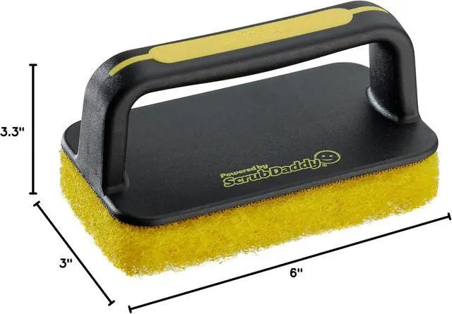 Alt view image 6 of 6 - Mr. Bar-B-Q Grill Scrubber Brush Set Powered by Scrub Daddy